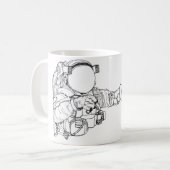 18. August 2005 - Astronaut Kaffeetasse (Vorderseite Links)