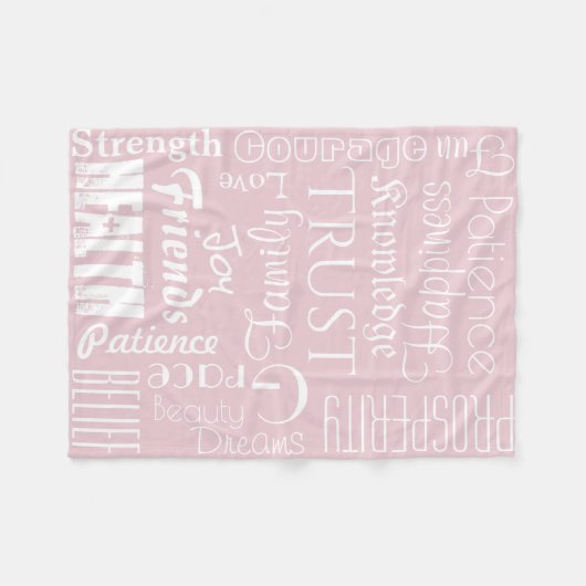 18 Außergewöhnliches Leben wünscht Blanket, Fleece (Vorderseite (Horizontal))