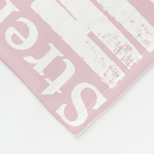 18 Außergewöhnliches Leben wünscht Blanket, Fleece (Ecke)