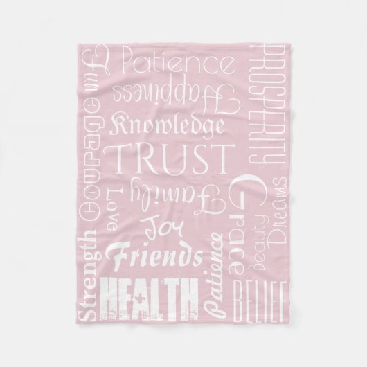 18 Außergewöhnliches Leben wünscht Blanket, Fleece (Vorderseite)