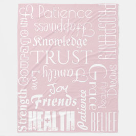 18 Außergewöhnliches Leben wünscht Blanket, Fleece