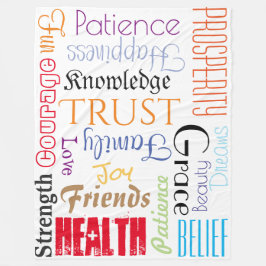 18 Außergewöhnliches Leben wünscht Blanket, Fleece