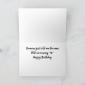 "18. BIRTHTAG" WOW~~~ KARTE (Innenseite)