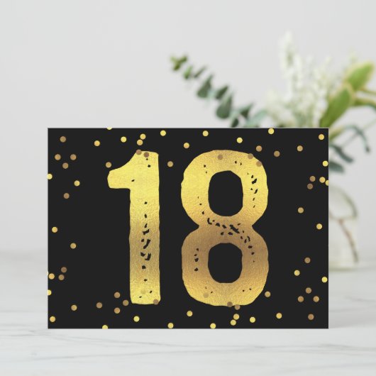 18. EINLADUNG (Stehend Vorderseite)