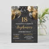 18. Einladung zu Black Gold (Stehend Vorderseite)