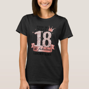 18 & Fabulous I Rose and White Party Gruppe Candid T-Shirt