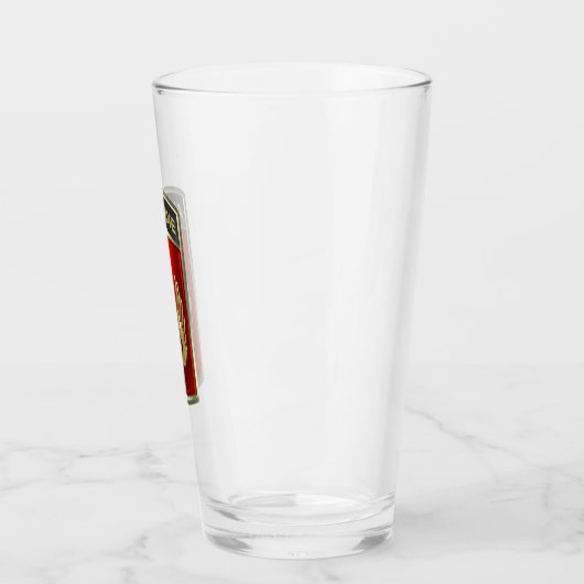 18. Fach Artillerie Brigade angepasster Patch Glas (Links)