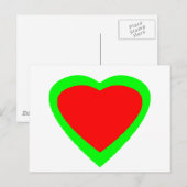 18 Farbrauschen Sie wählen U Design Postkarte (Vorne/Hinten)