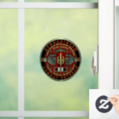 18. Feldartillerie Brigade Afghanistan Veteran Fensteraufkleber (Zuhause)