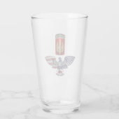 18. Feldartillerie Brigade Eagle Glas (Rückseite)