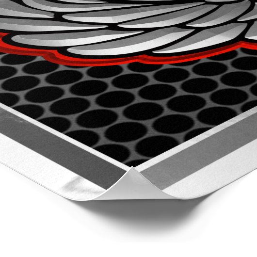 18. Feldartillerie Brigade-XVIII Im Flugzeug Poster (Ecke)