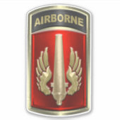 18. Feldartilleriebrigade Aufkleber (Vorderseite)