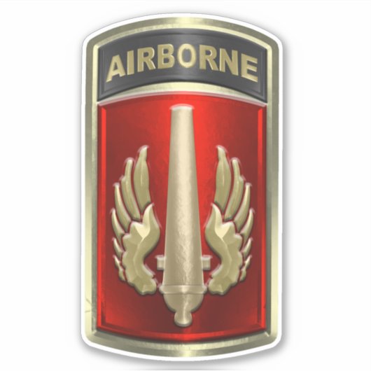 18. Feldartilleriebrigade Aufkleber (Vorderseite)