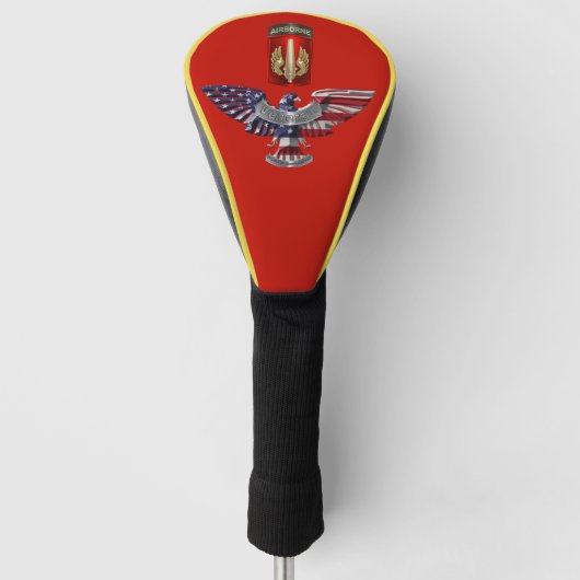 18. Feldartilleriebrigade (Im Flugzeug) Golf Headcover (Vorderseite)