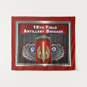 18. Feldartilleriebrigade - XVIII. Luftlandebrigad Wandteppich