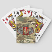 18. Field Artillery Brigade Im Flugzeug Spielkarten (Rückseite)