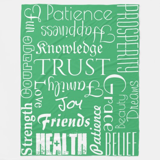 18 Fleece für Personalisierte Namen oder Wörter am (Vorderseite)