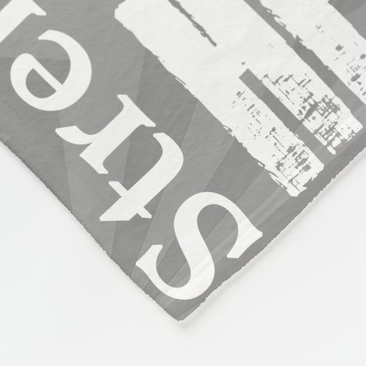 18 Fleece für Personalisierte Namen oder Wörter am (Ecke)