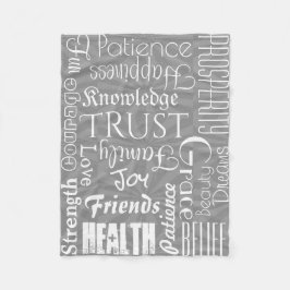 18 Fleece für Personalisierte Namen oder Wörter am