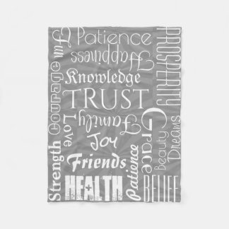 18 Fleece für Personalisierte Namen oder Wörter am