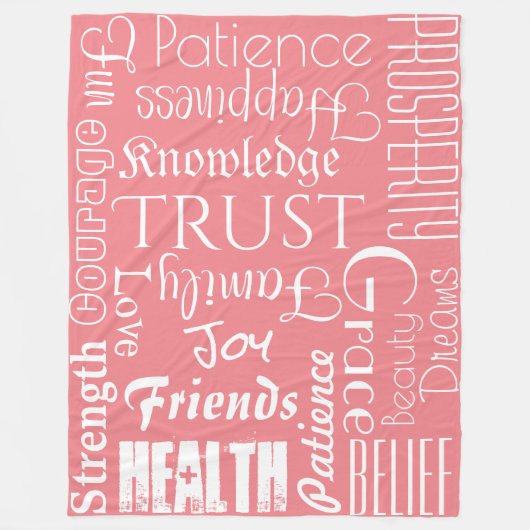 18 Fleece für Personalisierte Namen oder Wörter am (Vorderseite)