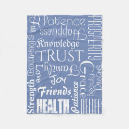 18 Fleece für Personalisierte Namen oder Wörter am