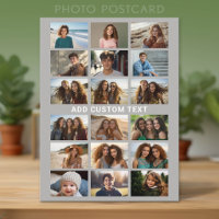 18 Foto-Collage-Ersteller - mit 1 Textzeile