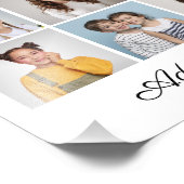 18 Foto Collage Hinzufügen eines Grußwortes Foto E (Ecke)