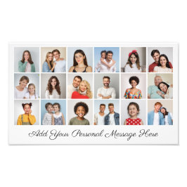 18 Foto Collage Hinzufügen eines Grußwortes Foto E