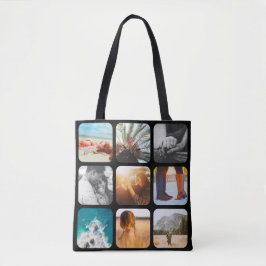18 Foto Doppelseitiges Black Carry Bag Tasche