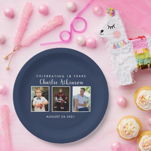 18. Foto Pappteller (Party)