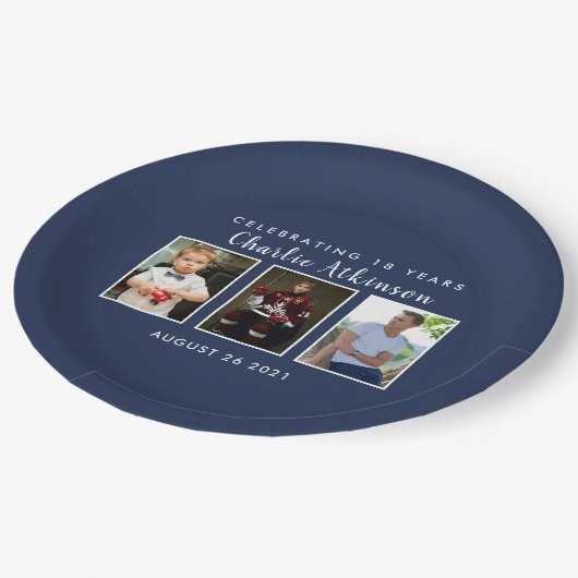 18. Foto Pappteller (Schrägansicht)