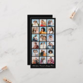 18 FotoCollage Fügen Sie Ihren eigenen Gruß hinzu Karte (Vorderseite/Rückseite Beispiel)