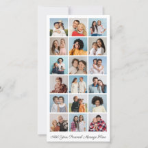 18 FotoCollage Fügen Sie Ihren eigenen Gruß hinzu