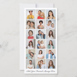 18 Fotocollage Ihre eigene Grußkarte hinzufügen