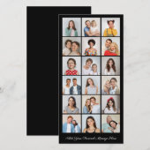 18 Fotocollage Ihre eigene Grußkarte hinzufügen (Vorne/Hinten)