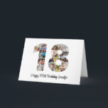 18. Geburtstag 18. Custom Foto Collage Karte<br><div class="desc">Mark achtzehn Jahre wunderbare Erinnerungen und Abenteuer mit dieser faszinierenden 18. Geburtstagsnummer Foto Collage. Diese anpassbare Vorlage ist die perfekte Mischung aus Kreativität und Stimmung, die es Ihnen ermöglicht, ein wahrhaft unvergessliches Geschenk für den besonderen Tag Ihrer Lieben zu schaffen. Erleben Sie das Wesentliche von unglaublichen Jahren in einem Single-Meisterwerk...</div>