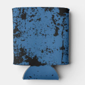 18. Geburtstag Achtzehn Rocks BLUE Grunge F18Z Dosenkühler (Rückseite)