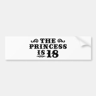 18. Geburtstag Autoaufkleber