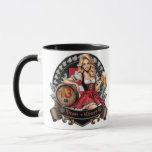 18. Geburtstag - Blondes Dirndl Prost - Cheers Tasse<br><div class="desc">Endlich 18 - da hat man drauf gewartet - schönes Dirndl gratuliert zum 18. Geburtstag und sagt Prost - Cheers. Volle Maß natürlich in der Hand,  es darf gefeiert werden. Siehe auch meine Kollektion: Geburtstag - Sprüche - Anlässe) für andere Designs.</div>