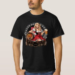 18. Geburtstag - Blondes Dirndl sagt Prost Cheers T-Shirt<br><div class="desc">Endlich 18 - da hat man drauf gewartet - schönes Dirndl gratuliert zum 18. Geburtstag und sagt Prost - Cheers. Volle Maß natürlich in der Hand,  es darf gefeiert werden. Auch schön auf Kleidung zur Erinnerung. Siehe auch meine Kollektion: Geburtstag - Sprüche - Anlässe) für andere Designs.</div>