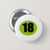 18. Geburtstag Button (Vorne & Hinten)