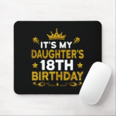 18. Geburtstag der Tochter herzlichen Glückwunsch Mousepad (Mit Mouse)
