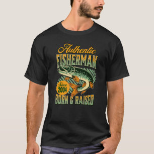 18. Geburtstag Fischer 18 Jahre alter Fischfang se T-Shirt