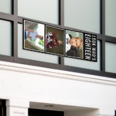 18. Geburtstag Foto Banner (Äußeres Gebäude)