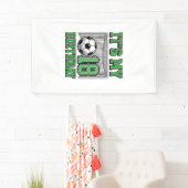 18. Geburtstag Fußball Vintage Banner (Insitu)