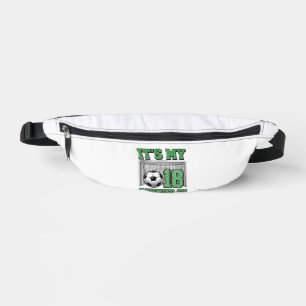 18. Geburtstag Fußball Vintage Bauchtasche