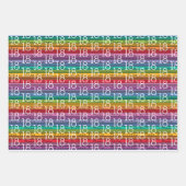 18. Geburtstag Geschenkpapier Set (Vorderseite 3)