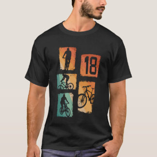 18. Geburtstag Junge Mountainbiker MTB 18 Jahre al T-Shirt