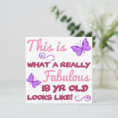 18. Geburtstag Karte (Stehend Vorderseite)